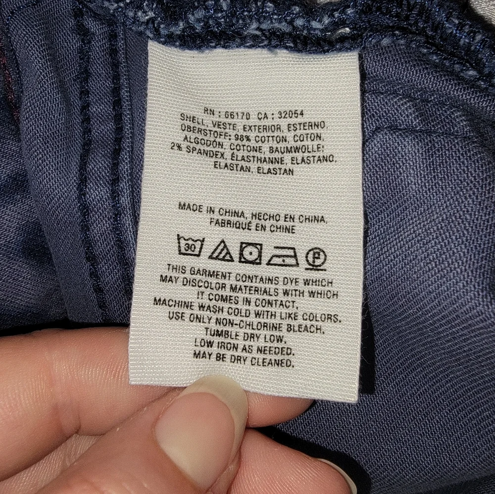 Anthropologie Pilcro And The Letterpress Skinny Jeans Size 25 Blue Leopard - Picture 11 of 12